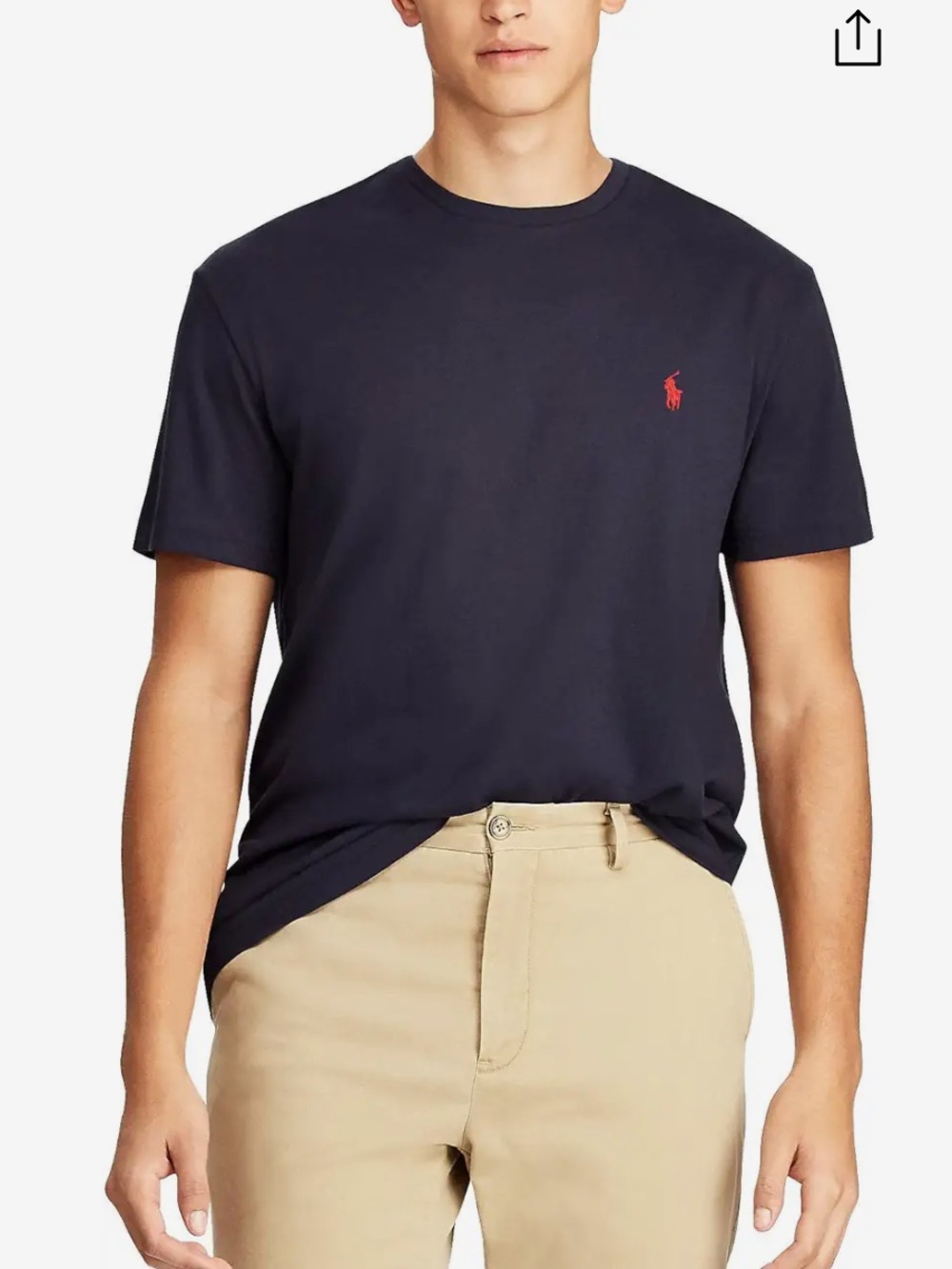 Polo by Ralph Lauren Men’s Navy Short Sleeve Tee. Size L. NWOT.